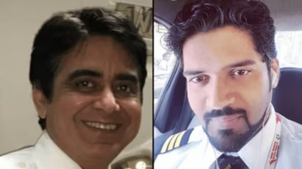 Captain and First Officer of flight