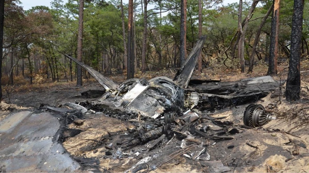 F-22 Raptor Crash