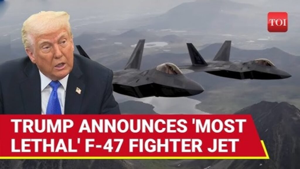 Trump announces f-47