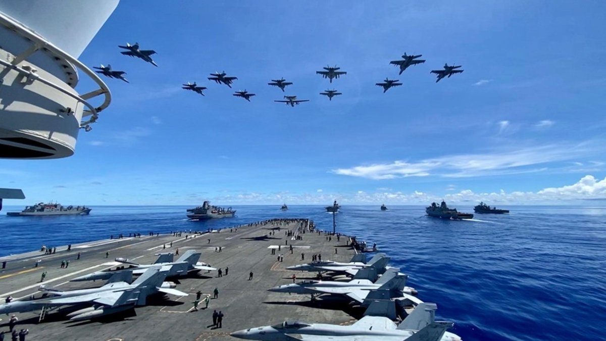 F-22 Raptor in Valiant Shield