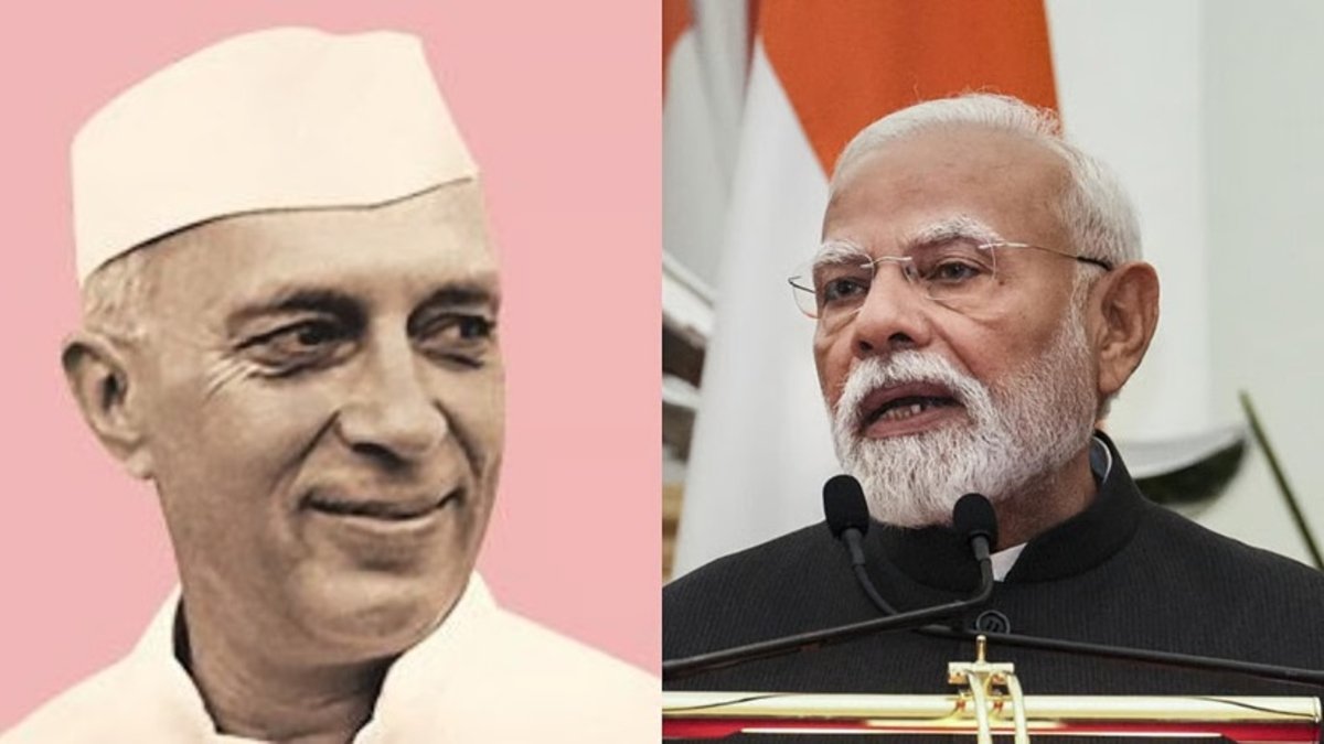 Nehru & Modi